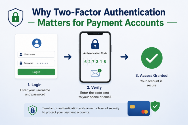 Why Two-Factor Authentication Matters for Payment Accounts