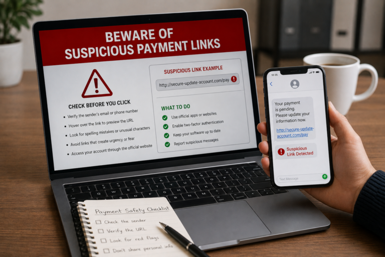 How to Recognize Suspicious Payment Links Before Clicking