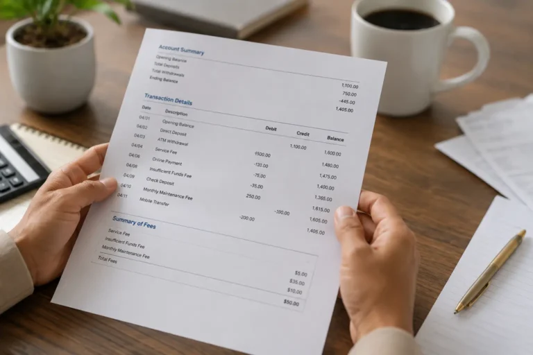 Understanding Common Bank Fees and Charges