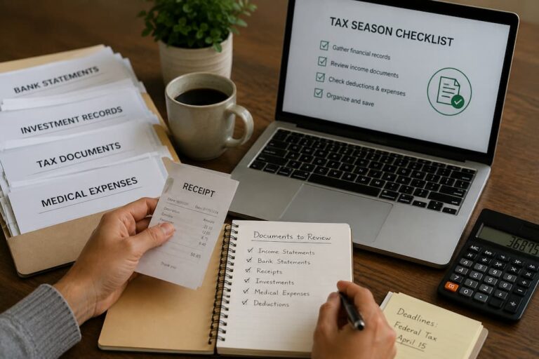 How to Organize Financial Records Before Tax Season