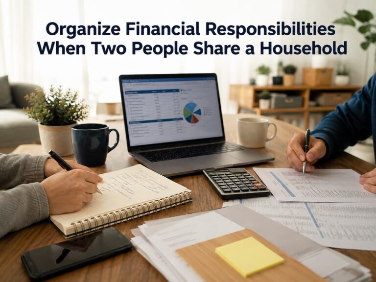 How to Organize Financial Responsibilities When Two People Share a Household