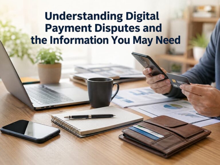 Understanding Digital Payment Disputes and the Information You May Need